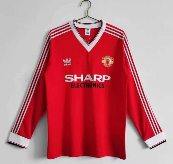 Manchester United 82/82 Home Long Sleeved