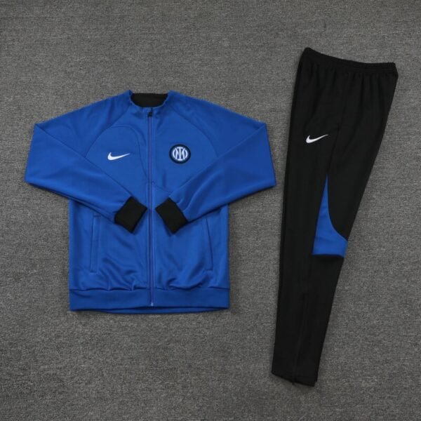 Inter Milan 22/23 Bright Blue Men Jacket Tracksuit Slim Fit