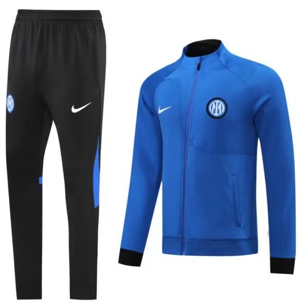 Inter Milan 2223 Bright Blue Men Jacket Tracksuit Slim Fit